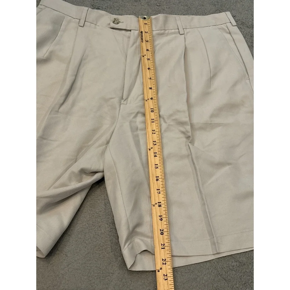 Vintage Nike Golf Shorts Men's 38 (37) Beige Active Outdoor Casual Preppy Summer